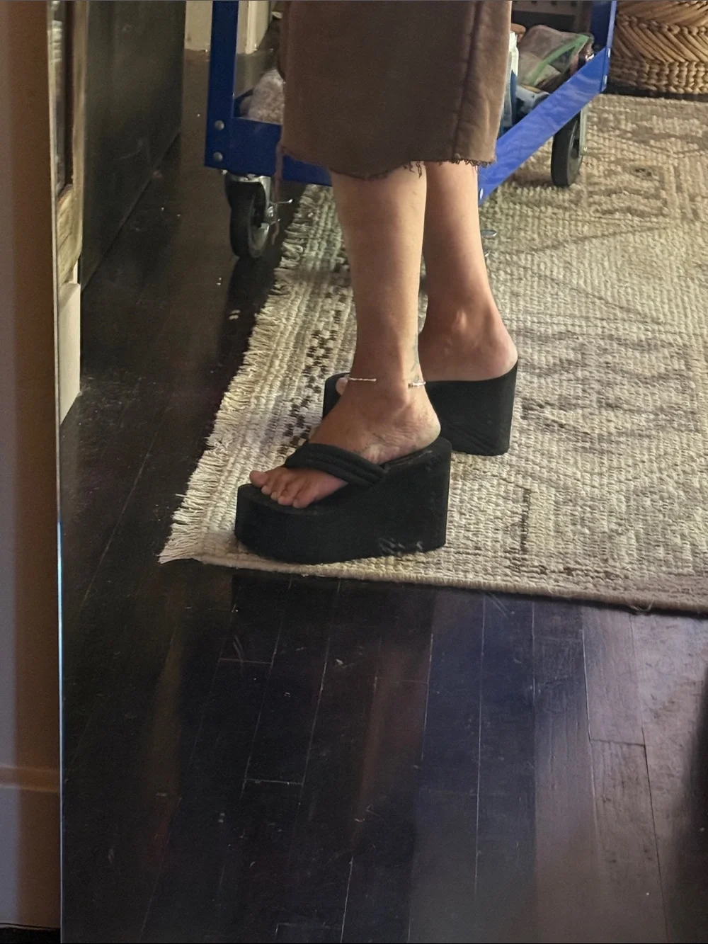 ROCKET DOG STYLE PLATFORM FLIP FLOPS